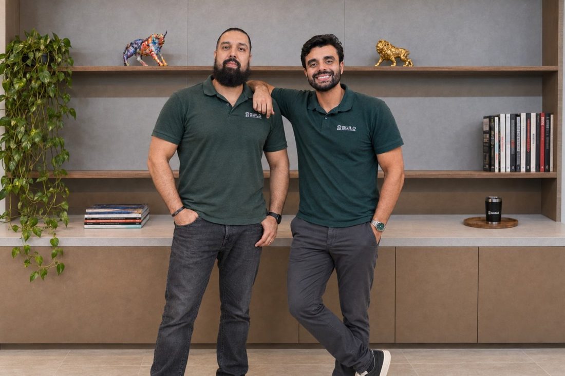 Guilherme e Woody, sócios-fundadores da Guild